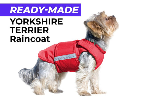 YORKSHIRE TERRIER RAINCOAT - READY-MADE
