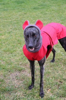 WINTER DOG SNOOD WITH EARS