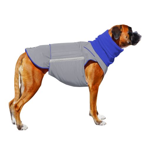 BOXER EXTRA WARM WINTER DOG COAT + NECK WARMER/ MADE TO ORDER