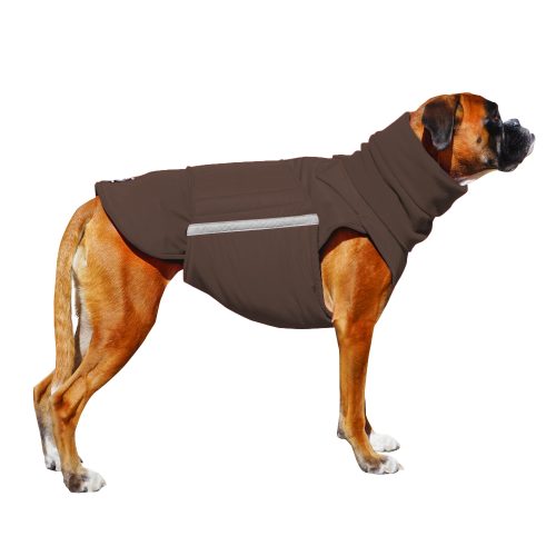 BOXER EXTRA WARM WINTER DOG COAT + NECK WARMER/ MADE TO ORDER