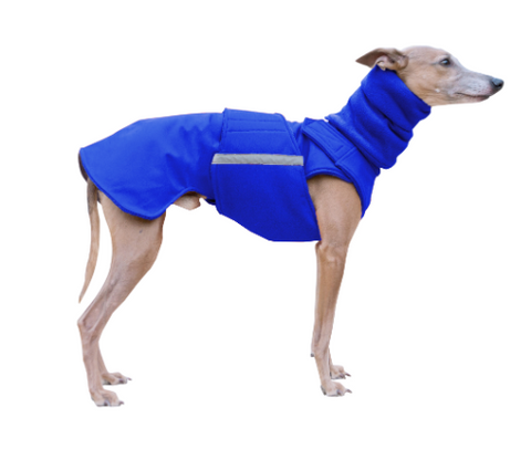 WHIPPET WINTER DOG COAT + NECK WARMER / MADE TO ORDER