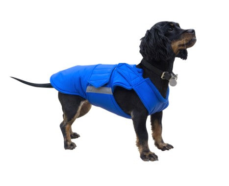 Dog raincoat for mixed breeds and other dog breeds by Pepper Petwear. Custom made dog clothes for your dog.