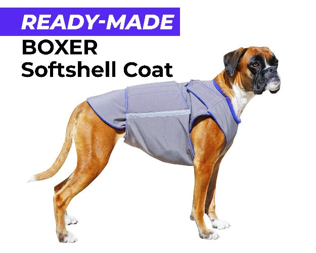 BOXER SOFTSHELL DOG COAT - READY-MADE