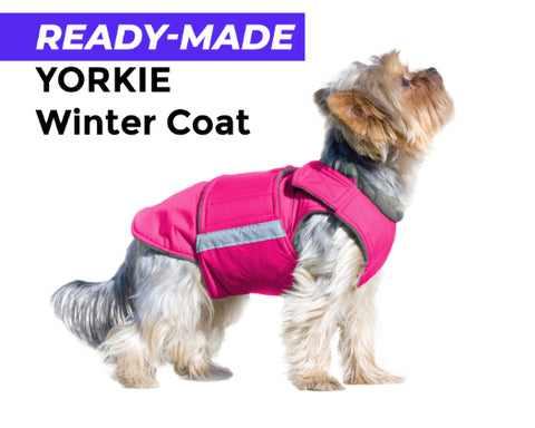 YORKIE WINTER COAT - READY-MADE